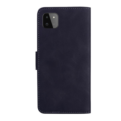 EIDERWOOD - Samsung Galaxy A22 (5G) - Kunstlæder Flip Cover m. Kortholder & Ståfunktion - Sort