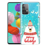 Samsung Galaxy A72 5G / 4G TPU plast juledeksel - God jul - Isbjørn