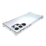 Samsung Galaxy S22 Ultra støtsikkert fleksibelt plastdeksel - gjennomsiktig