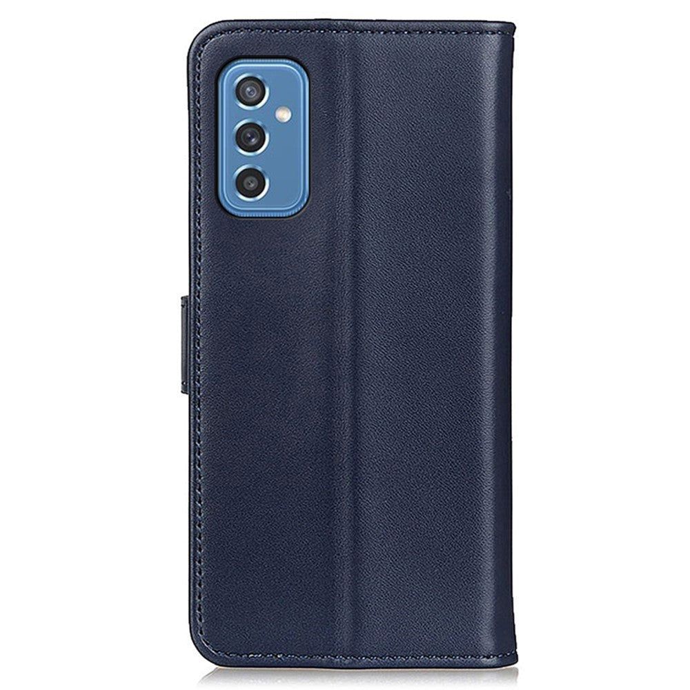 Samsung Galaxy M52 (5G) Folio Leather Flip Cover m. Lommebok - Blå