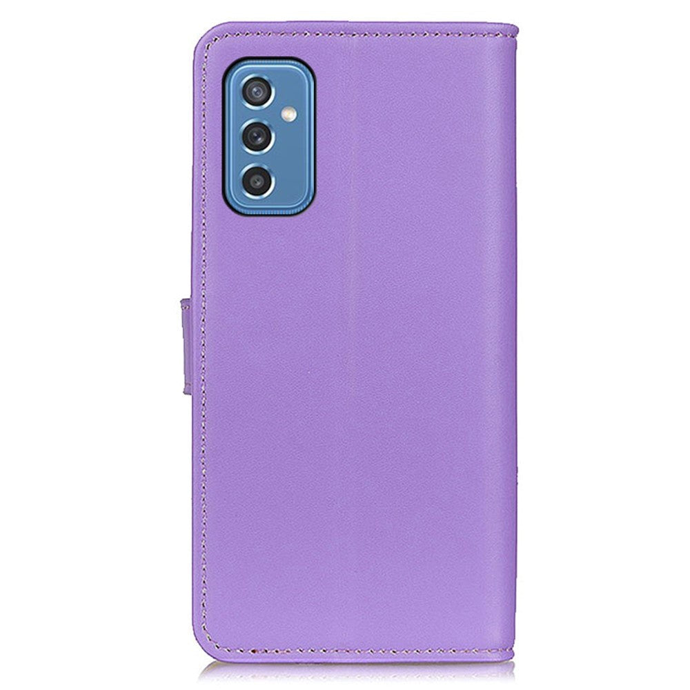 Samsung Galaxy M52 (5G) Folio Leather Flip Cover m. Lommebok - Lilla