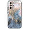 Samsung Galaxy S22 Plastik Bagside Cover m. Glasbagside - Marmor