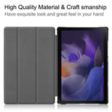 Samsung Galaxy Tab A8 10.5" Flip Cover m. Tri-fold - Blå