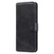 Samsung Galaxy S22+ (Plus) - EIDERWOOD Faux Leather Flip Cover m. Kortholder og stativfunksjon - svart