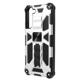 Samsung Galaxy S22 Plus - EIDERWOOD Craftsman Cover m. Stativ - Sølv