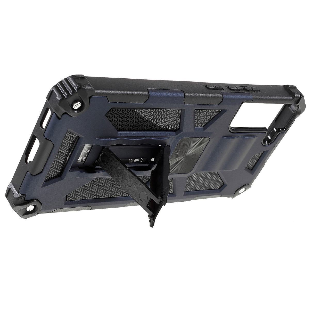 Samsung Galaxy S22 Plus - EIDERWOOD Craftsman Cover m. Stativ - Blå