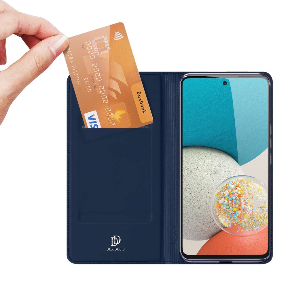 Dux Ducis Skin Pro Series Samsung Galaxy A53 (5G) Thin Wallet - Blå