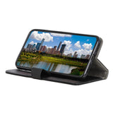 Samsung Galaxy A13 (4G) Litchi-skinndeksel - Svart