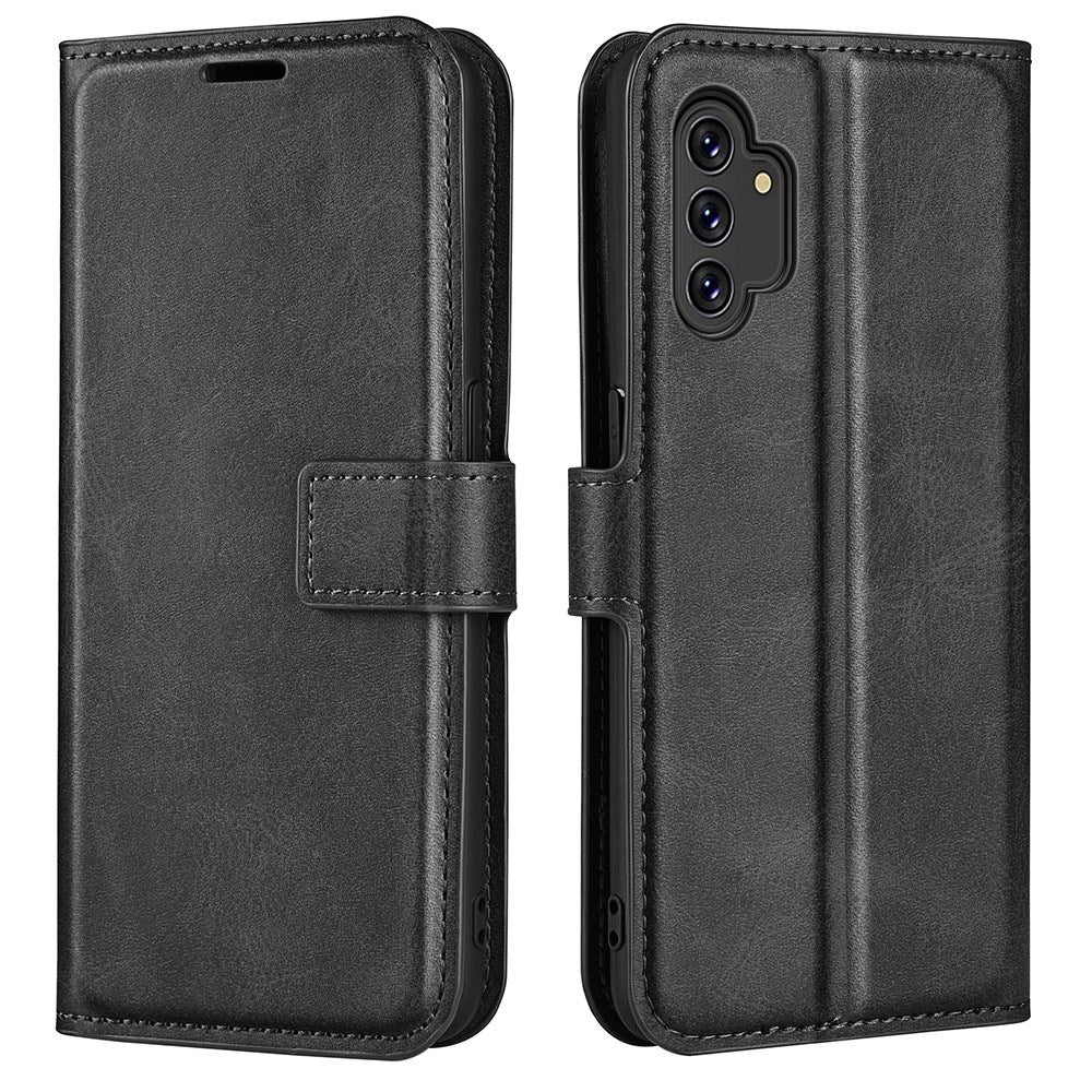 EIDERWOOD - Samsung Galaxy A13 (4G) Kunstlæder Flip Cover - Sort