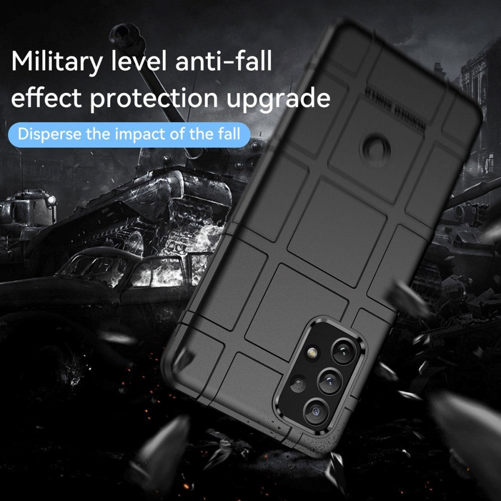 Samsung Galaxy A73 (5G) Rugged Shield Series Craftsman Bakdeksel - Svart
