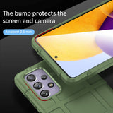 Samsung Galaxy A73 (5G) Rugged Shield Series Craftsman Bakdeksel - Grønn
