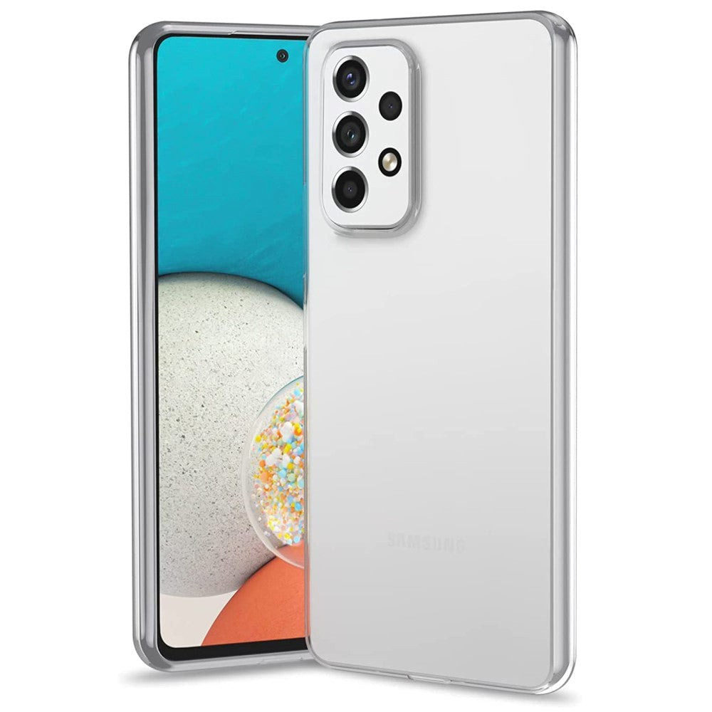 Samsung Galaxy A53 (5G) Fleksibelt TPU-plastbakdeksel - Gjennomsiktig