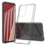 Samsung Galaxy A73 (5G) Acrylic Hybrid Bumper Bagside Cover - Gennemsigtig
