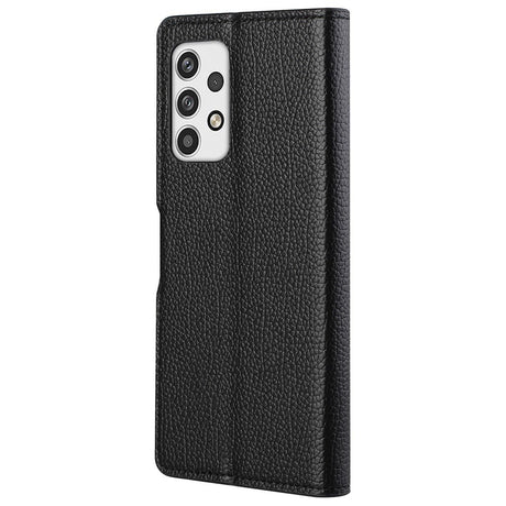 EIDERWOOD Samsung Galaxy A23 / A23 (5G) Kunstlæder Flip Cover m. Pung & Ståfunktion - Sort