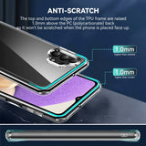 Samsung Galaxy A32 (5G) Crystal Clear Hybrid Plastik Bagside Cover - Gennemsigtig