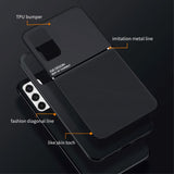 Samsung Galaxy A53 (5G) Bagside Cover m. Indbygget Magnetisk Plade - Sort