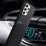 Samsung Galaxy A53 (5G) Bagside Cover m. Indbygget Magnetisk Plade - Sort