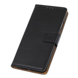 Samsung Galaxy M33 Leather Flip Cover m. Lommebok og stativ - Svart