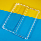 Samsung Galaxy Z Fold3 (5G) - EIDERWOOD Plastik Cover m. Stødabsorberende Hjørner - Gennemsigtig