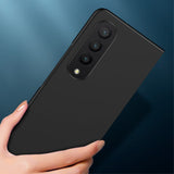 Samsung Galaxy Z Fold4 (5G) - EIDERWOOD Hårdt Plastik Cover - Sort