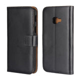 Samsung Galaxy Xcover 4 / 4s Slim Wallet Læder Cover m. Pung Sort