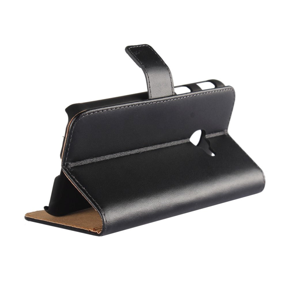 Samsung Galaxy Xcover 4 / 4s Slim Wallet Læder Cover m. Pung Sort