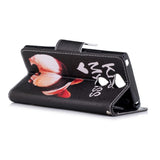 Sony Xperia XA2 PU-skinn Flip-deksel m. Kortholder - Kiss