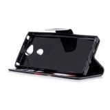 Sony Xperia XA2 PU-skinn Flip-deksel m. Kortholder - Kiss