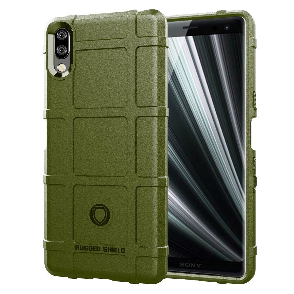 Sony Xperia L3 Rugged Shield Series Håndværker Cover Grøn