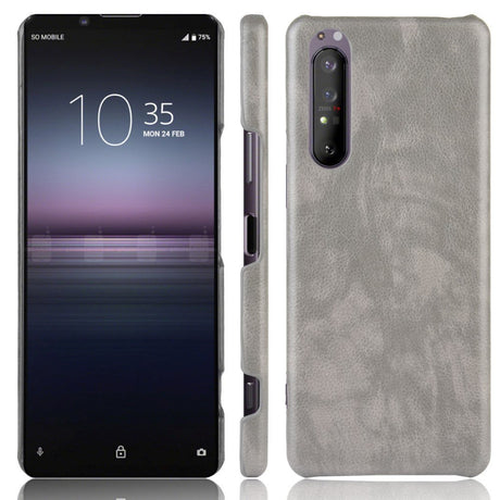 Sony Xperia 1 II skinndeksel Plastgrå