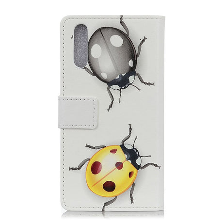 Sony Xperia L4 skinndeksel m. Kortholder Ladybug
