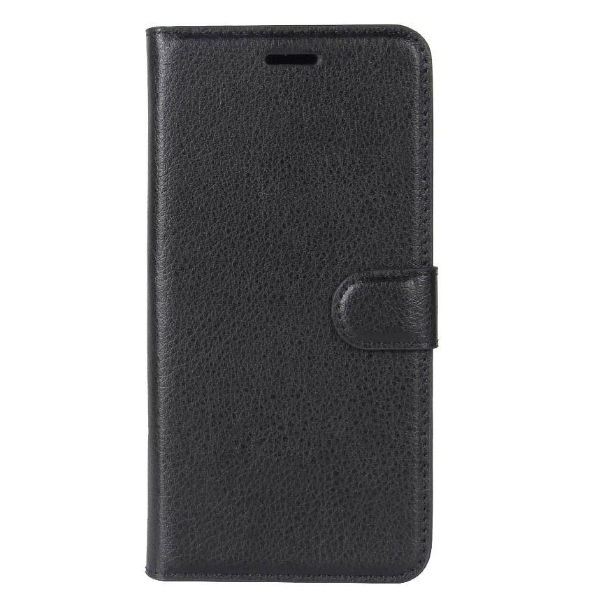 Huawei P30 Lite Leather Flip Cover m. Lommebok - Svart