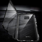 Huawei Mate 20 Pro magnetisk metallramme m. Glass foran og bak - svart