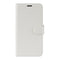 Huawei Y5 (2019) Litchi Leather Flip Cover m. Lommebok - Hvit