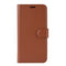 Huawei Y5 (2019) Litchi Leather Flip Cover m. Lommebok - Brun