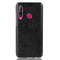 Honor 20 Lite Litchi Texture Plastic Cover - Svart
