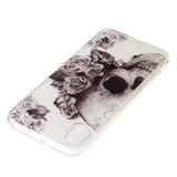 Huawei Y5 (2019) Gennemsigtigt Plastik Cover m. Skull