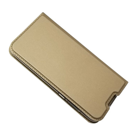 Huawei Y5 (2019) Slim Leather Flip Cover m. Kortholder - Gull
