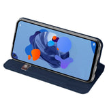 Huawei Mate 30 Lite DUX DUCIS Skin Pro Series tynn lommebok blå