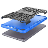 Huawei MediaPad M5 Lite 8 Craftsman-deksel - slankt 2-i-1 deksel - svart / blå