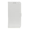 Huawei P40 Lite E Litchi skinndeksel m. Lommebok - Hvit