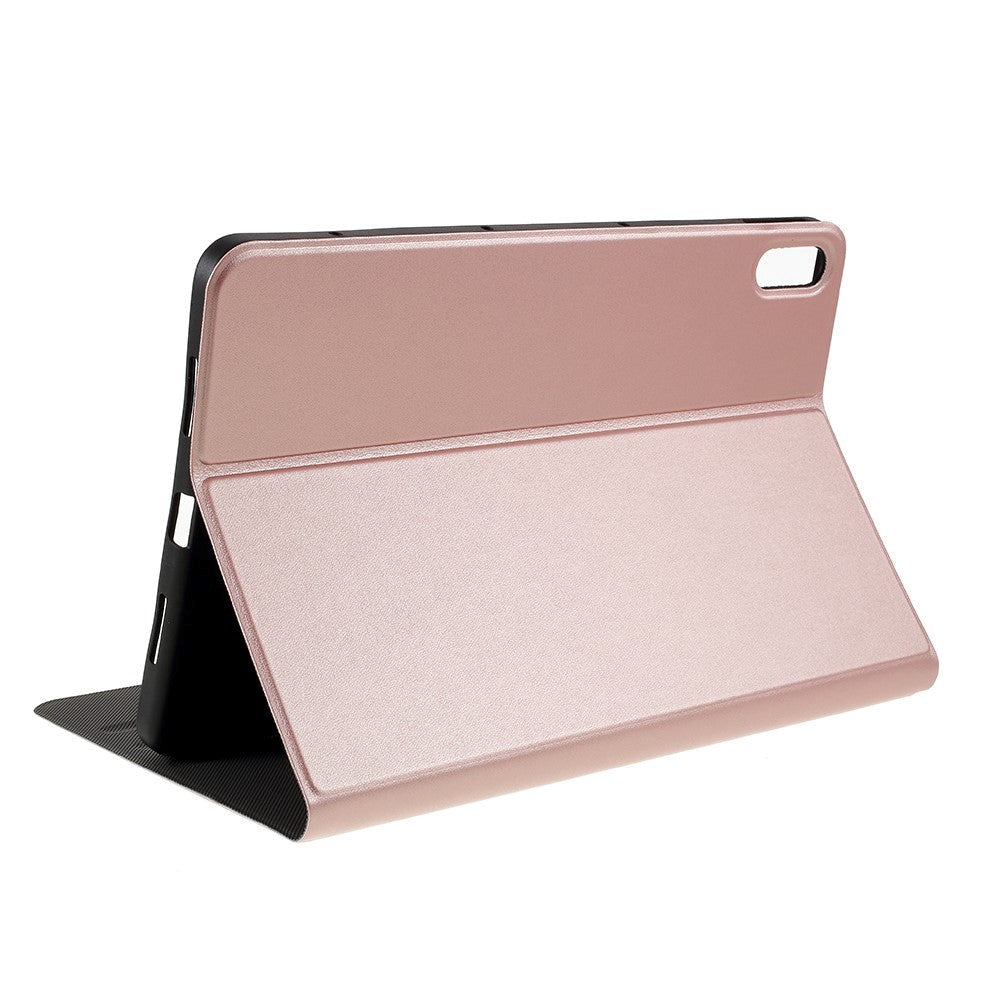 Huawei MatePad 10.4 Flip Læder Cover m. Stand - Rose Gold