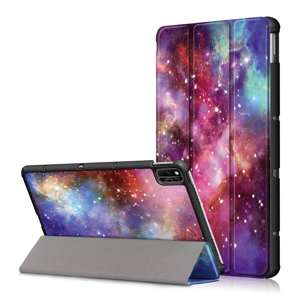 Huawei MatePad 10.4" Flip Leather Cover - Galaxy