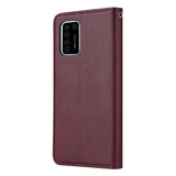 Huawei P Smart (2021) Skinndeksel m. Ekstra kortlomme - Bordeux