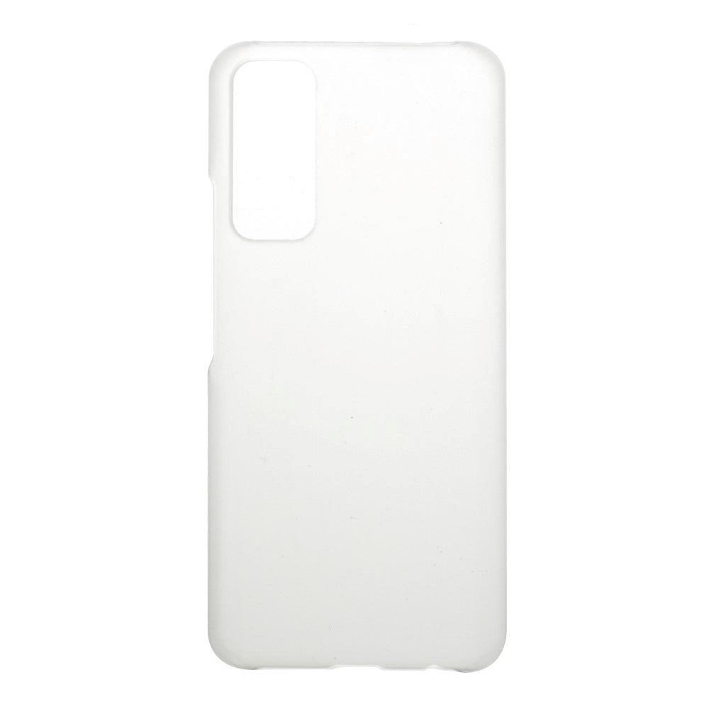 Huawei P smart (2021) Plastik Cover m. Mat Bagside - Gennemsigtig