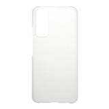 Huawei P smart (2021) Plastik Cover m. Mat Bagside - Gennemsigtig