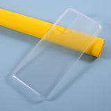 Huawei P smart (2021) Plastik Cover m. Mat Bagside - Gennemsigtig