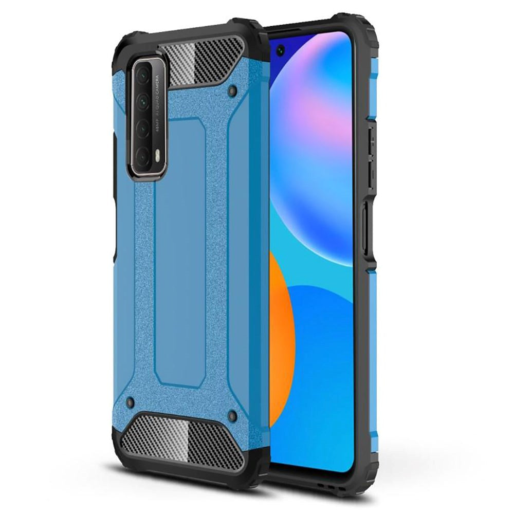 Huawei P Smart (2021) Armor Guard Craftsman-deksel - blå