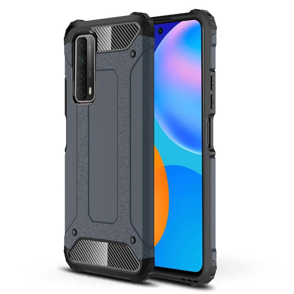 Huawei P Smart (2021) Armour Guard Craftsman-deksel - mørkeblå