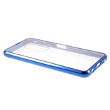 Huawei P Smart 2021 magnetisk deksel m. Glass foran og bak - blå